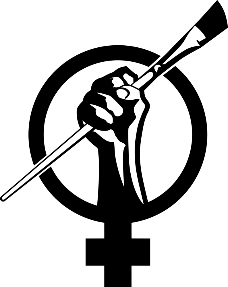 Art and Feminism Logo PNG Vector
