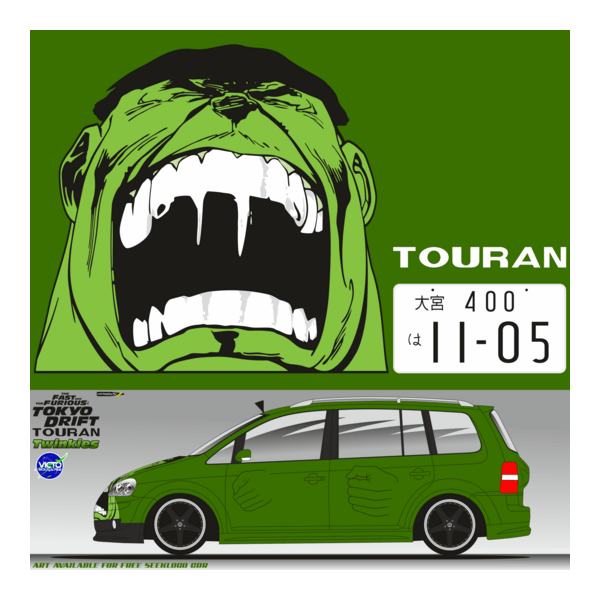 arte decal touran, twinkies (fast and furious) Logo PNG Vector