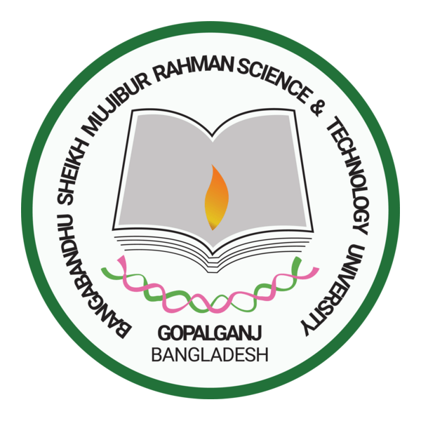 Bangabandhu Sheikh Mujibur Rahman S & T University Logo PNG Vector