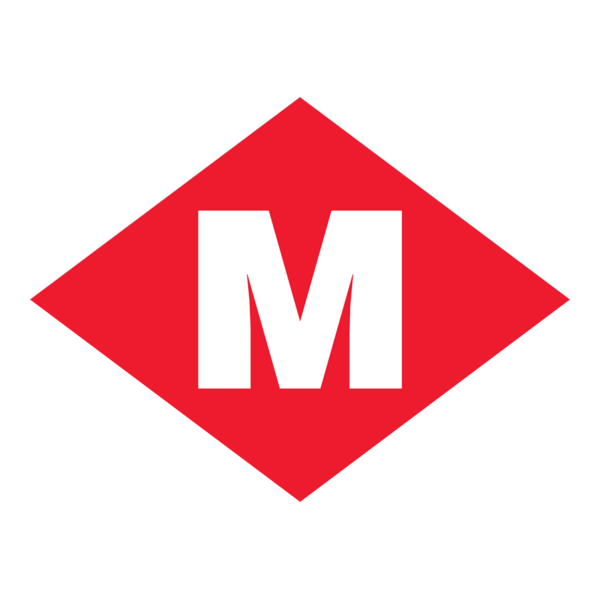 Barcelona Metro Logo PNG Vector