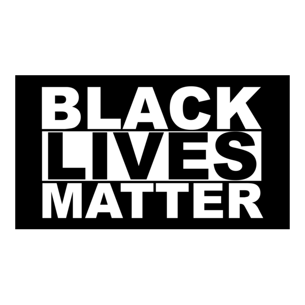 Black Lives Matter Logo PNG Vector