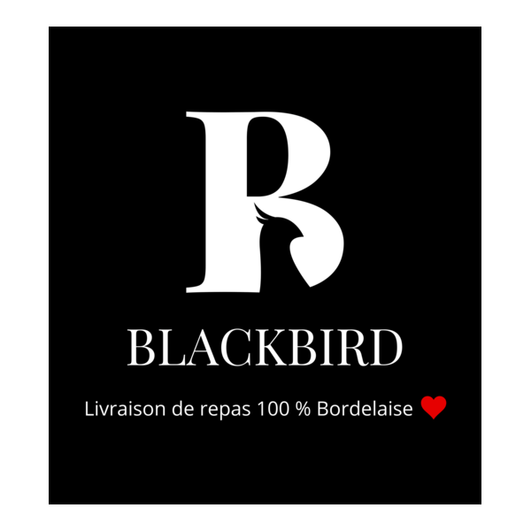 BLACKBIRD Bordeaux Logo PNG Vector