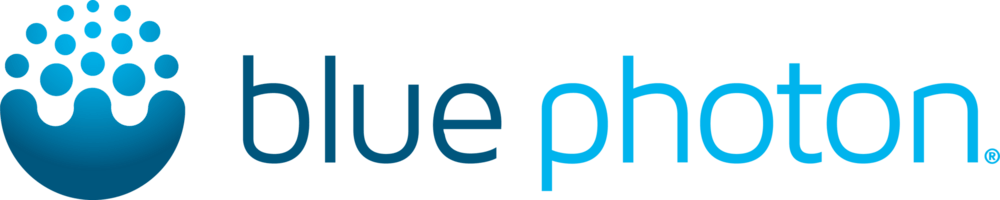 Blue Photon Logo PNG Vector