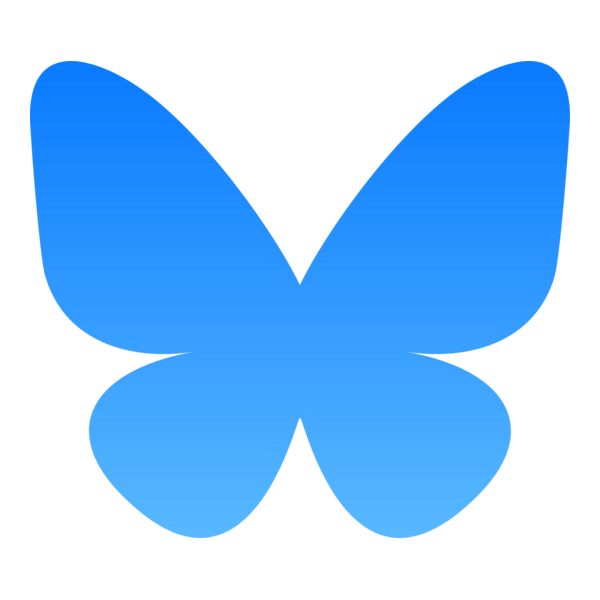 Bluesky Logo PNG Vector