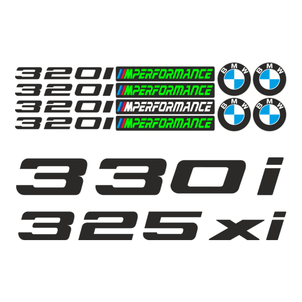 BMW 320 I 330 I Logo PNG Vector