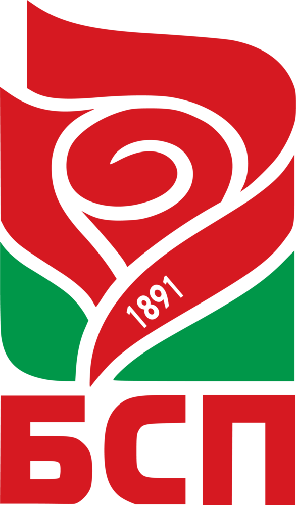 Bulgarische Sozialistische Partei Logo PNG Vector