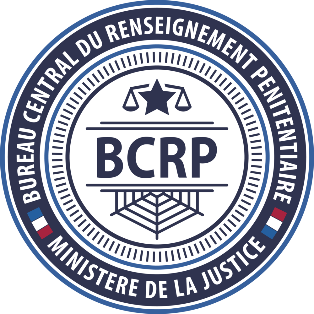 Bureau Central du Renseignement Pénitentiaire Logo PNG Vector