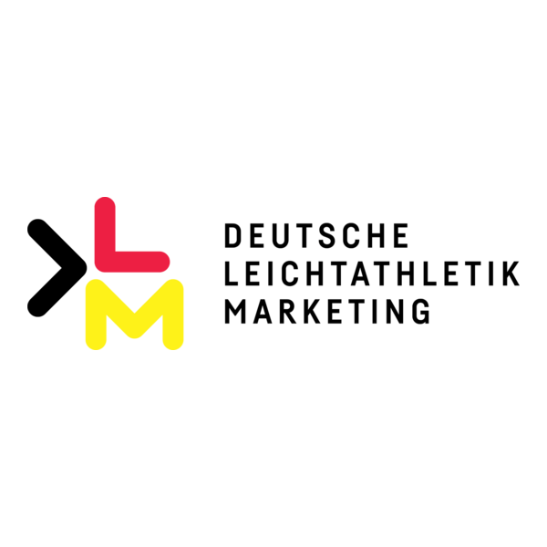 Deutsche Leichtathletik Marketing Logo PNG Vector