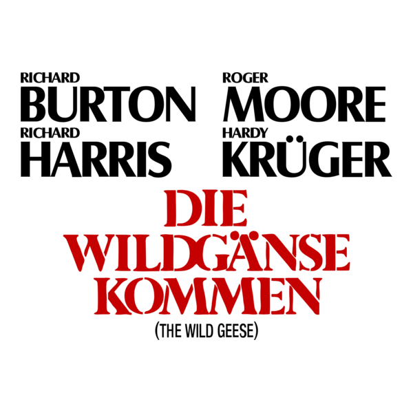 Die Wildgänse kommen Logo PNG Vector