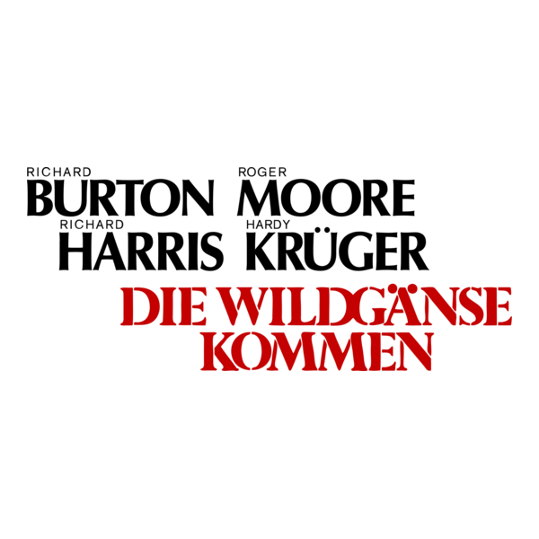 Die Wildgänse kommen Logo PNG Vector
