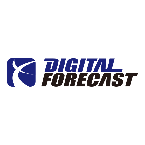 Digital Forecast Logo PNG Vector