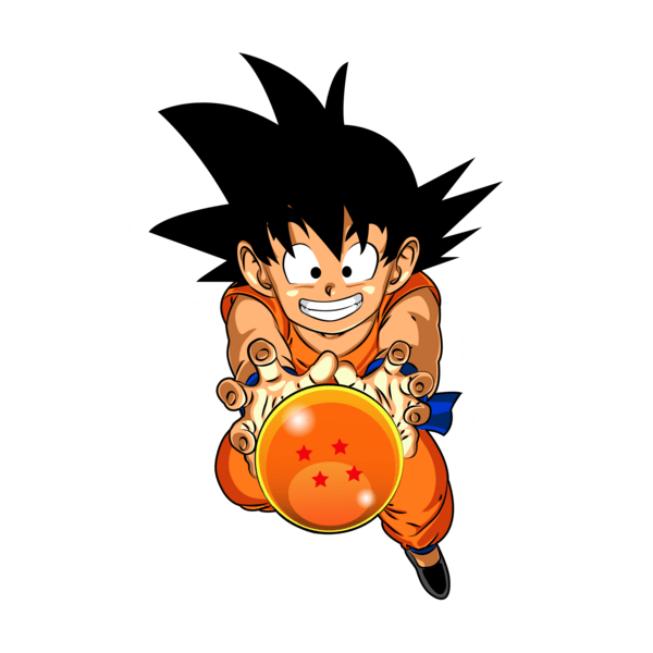 Dragon Ball: Goku Logo PNG Vector
