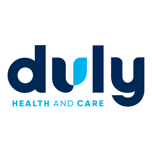 Duly Health and Care Logo PNG Vector