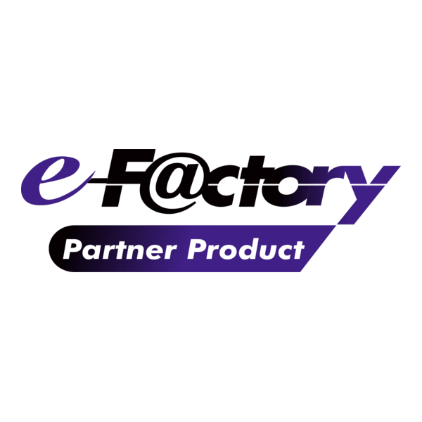 e‑F@ctory Logo PNG Vector