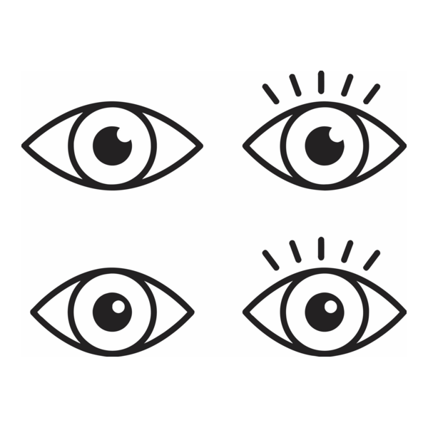 Eye Icon Logo PNG Vector