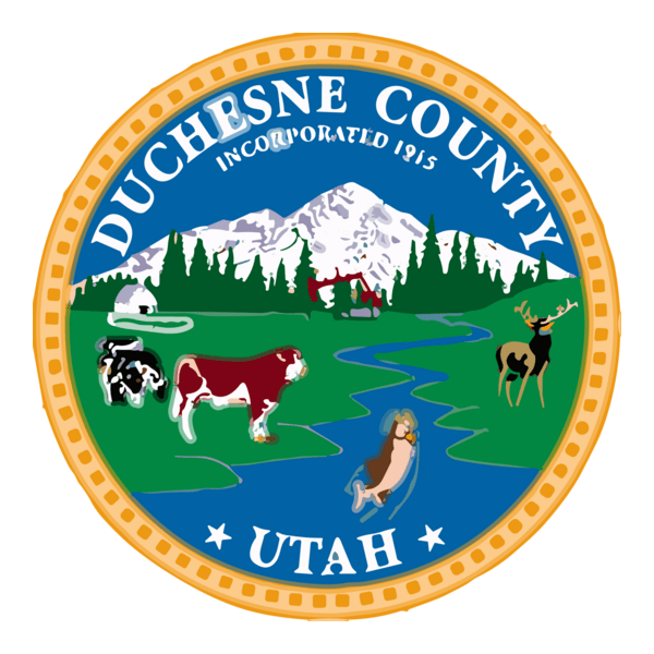 Flag of Duchesne County, Utah Logo PNG Vector