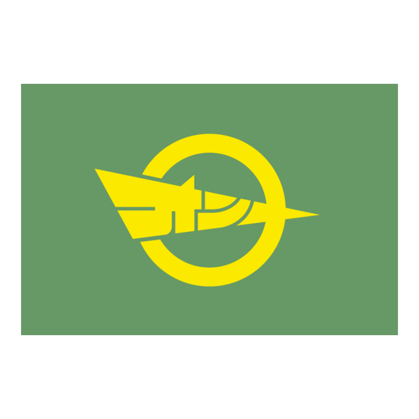 Flag of Onna, Okinawa Logo PNG Vector