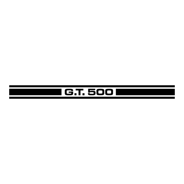 GT 500 Logo PNG Vector