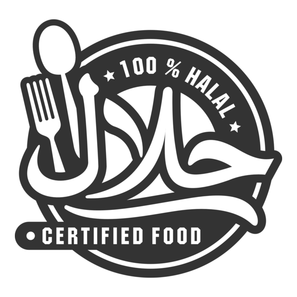 Halal Certified Food Logo PNG Vector