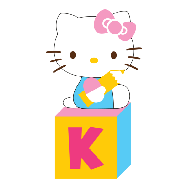 Hello Kitty Logo PNG Vector