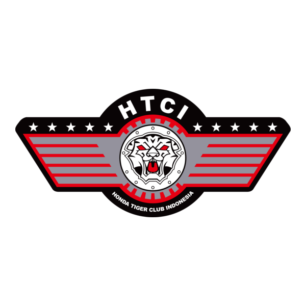 HTCI ( Honda Tiger Club Indonesia ) Logo PNG Vector