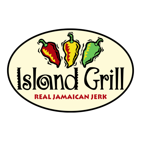 Island Grill Logo PNG Vector