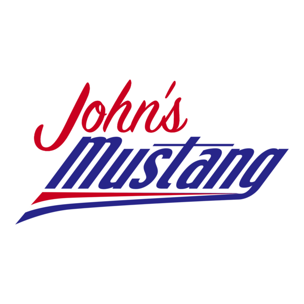 John's Mustang Logo PNG Vector