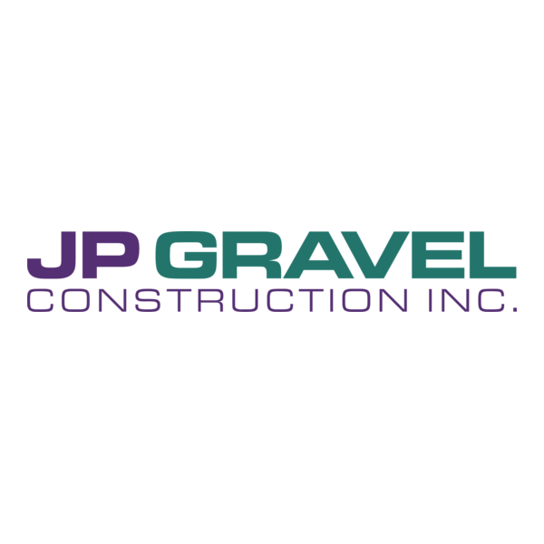 JP Gravel Construction Inc. Logo PNG Vector