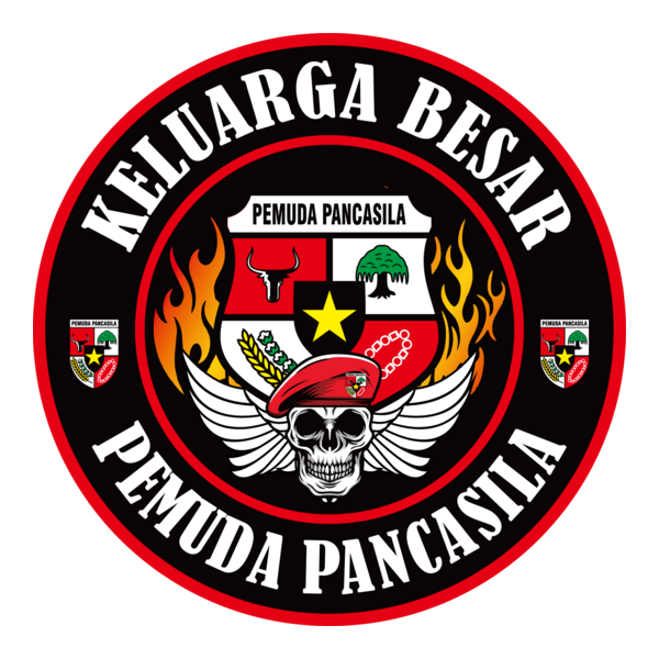 KELUARGA BESAR PEMUDA PANCASILA BULAT Logo PNG Vector