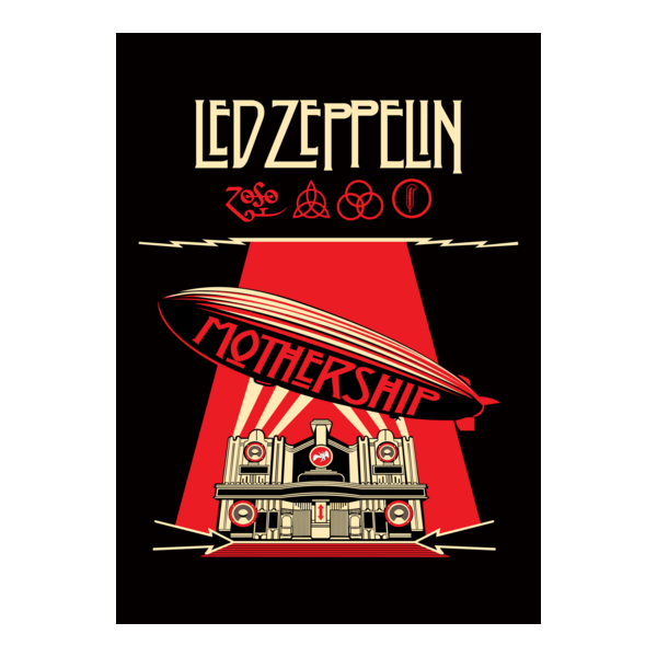 LED ZEPPELIN Logo PNG Vector