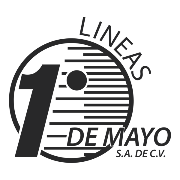 Líneas 1° de Mayo Logo PNG Vector