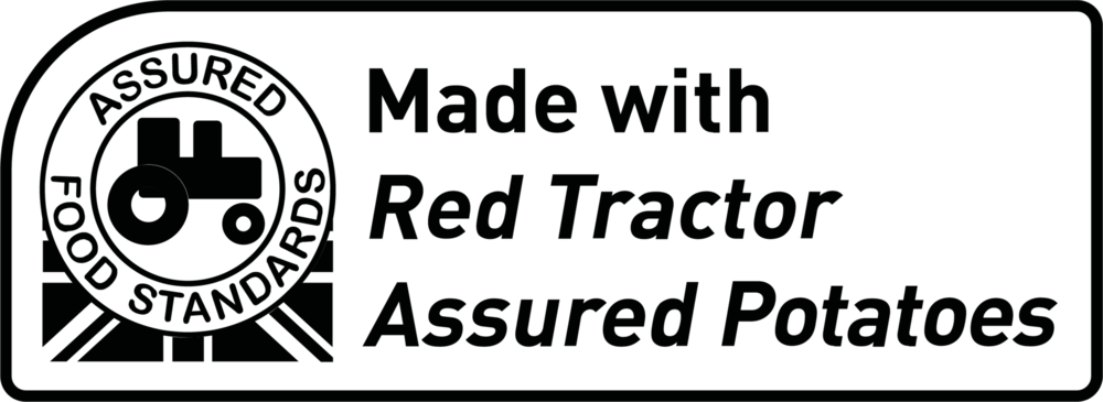 Made with Red Tractor Assured Potatoes Logo PNG Vector