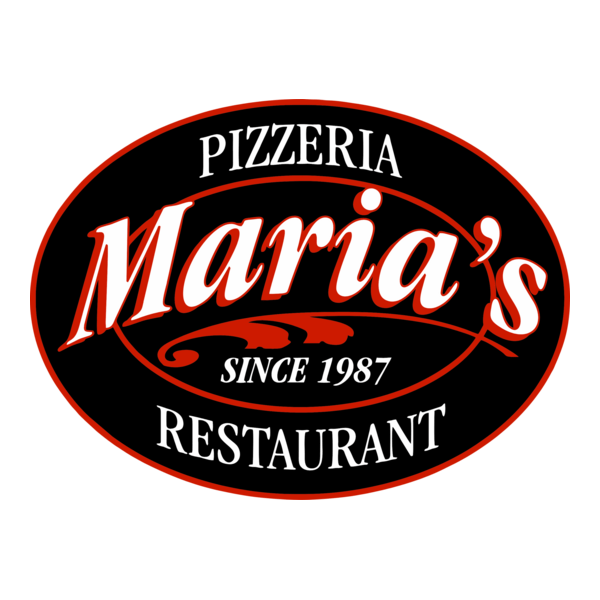 Maria's Pizzeria Logo PNG Vector