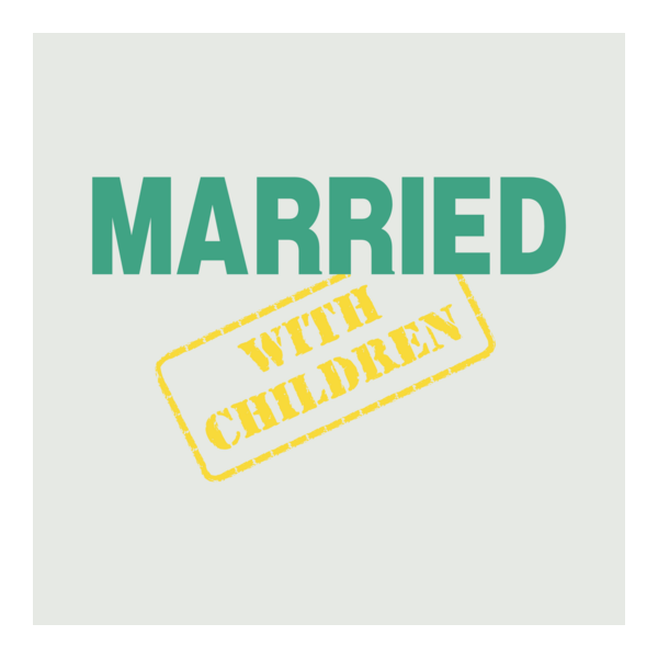 Married with Children TV Show Logo PNG Vector