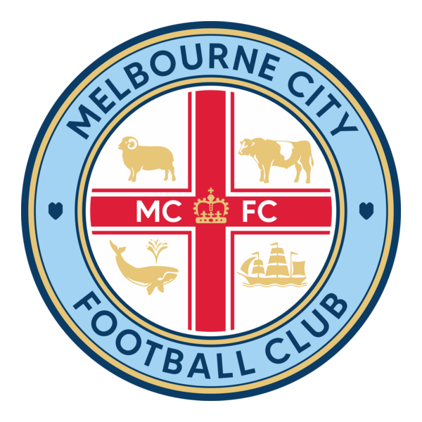 Melbourne City Football Club Logo PNG Vector