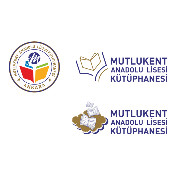 Mutlukent Anadolu Lisesi Kütüphanesi Logo PNG Vector