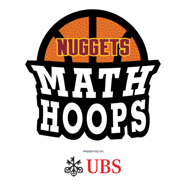 Nuggets Math Hoops Logo PNG Vector