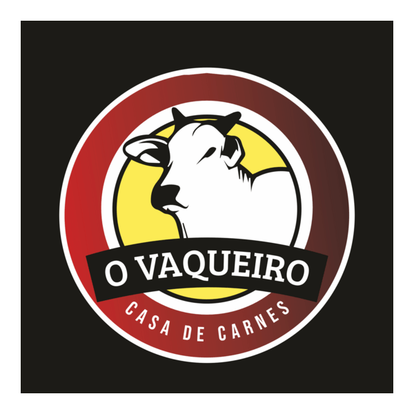 O VAQUEIRO CASA DE CARNES Logo PNG Vector