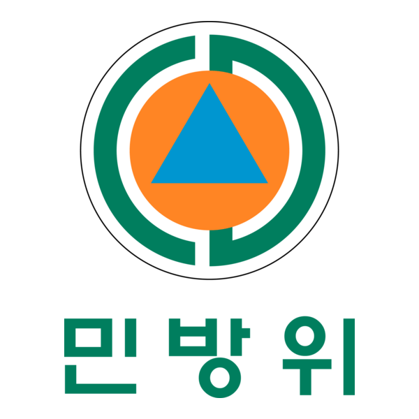 Republic of Korea Civil Defense Corps Logo PNG Vector