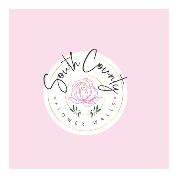 South County Flower Walls Logo PNG Vector