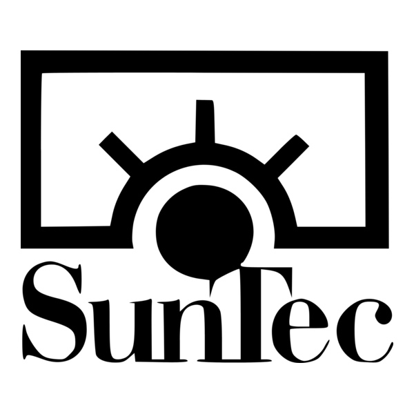 SunTec India Black Logo PNG Vector