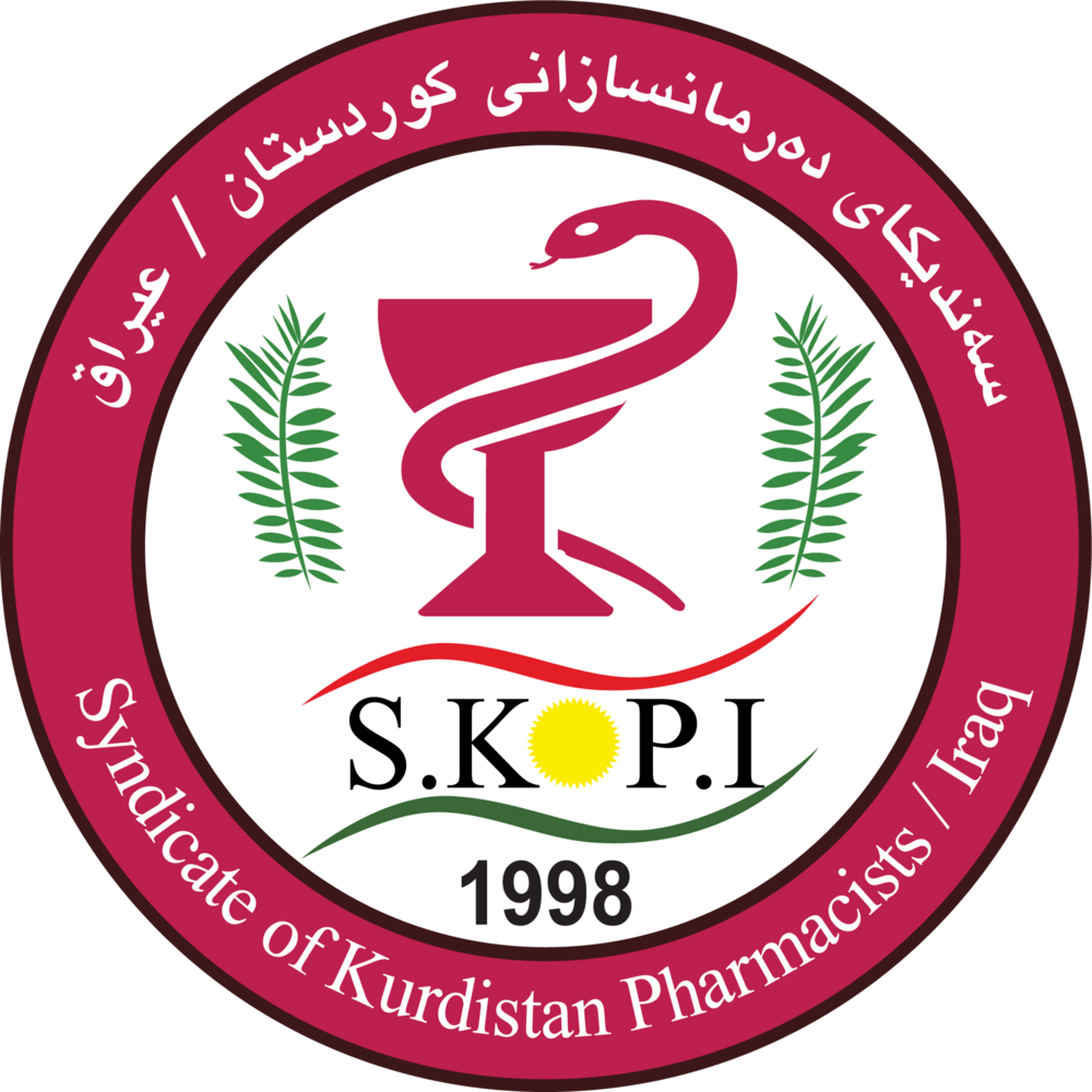 Syndicate of kurdistan pharmacists / Iraq Logo PNG Vector