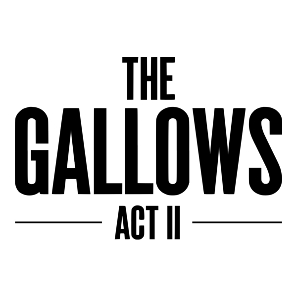 The Gallows Act II Movie Logo PNG Vector