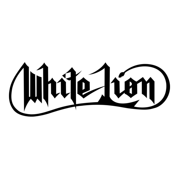 White Lion Logo PNG Vector
