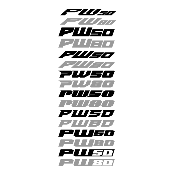 Yamaha Pw 50 - 80 Logo PNG Vector