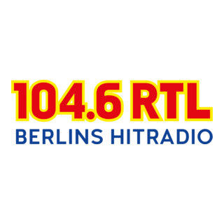 104.6 RTL Berlins Hitradio Logo PNG Vector