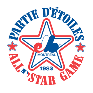 1982 MLB All Star Game (Montreal Expos) Logo PNG Vector