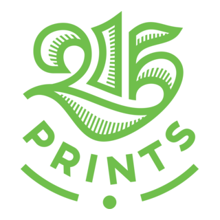 215 Prints Logo PNG Vector