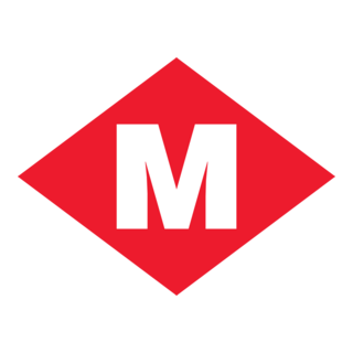 Barcelona Metro Logo PNG Vector