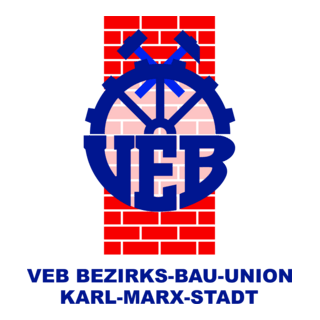 Bauunion Karl-Marx Stadt Logo PNG Vector